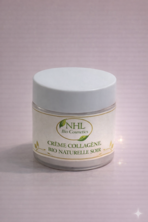 Crème de nuit collagène bio naturel